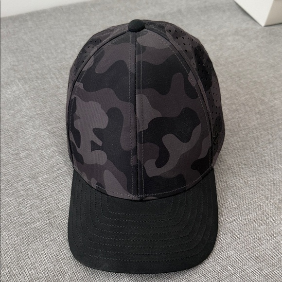 Melin A-Game Black and Gray Camo Patterned Cap - Picture 1 of 9